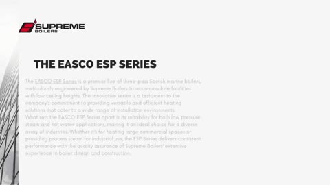 EASCO ESP Series for Your Industrial Needs