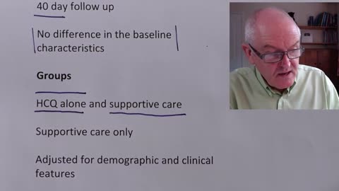 Hydroxychloroquine, evidence of efficacy - Dr John Campbell, 27 Aug 2020