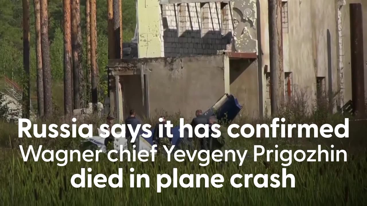 Russia confirms Yevgeny Prigozhin died in plane crash following genetic testing of victims