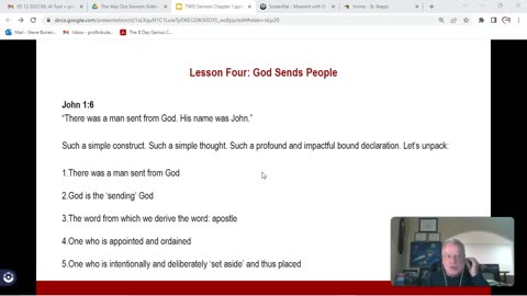 Moments with Dr. Steve #16 | Gospel of John Study Number Four