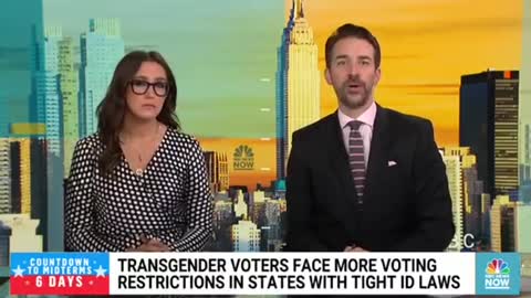 NBC News Raises Concerns That Trans People Are Being Oppressed at the Polls