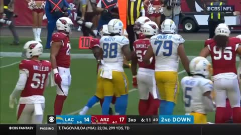 Los Angeles Chargers vs. Arizona Cardinals Full Highlights 3rd QTR | NFL Week 12, 2022