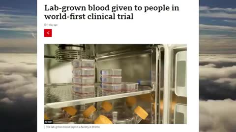 LAB GROWN BLOOD