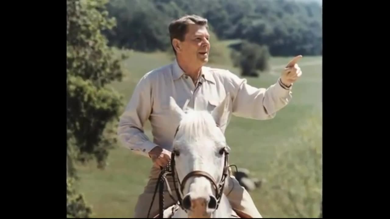 RONALD REAGAN- Rare Footage Speaking the Gospel- 1981 to 1989