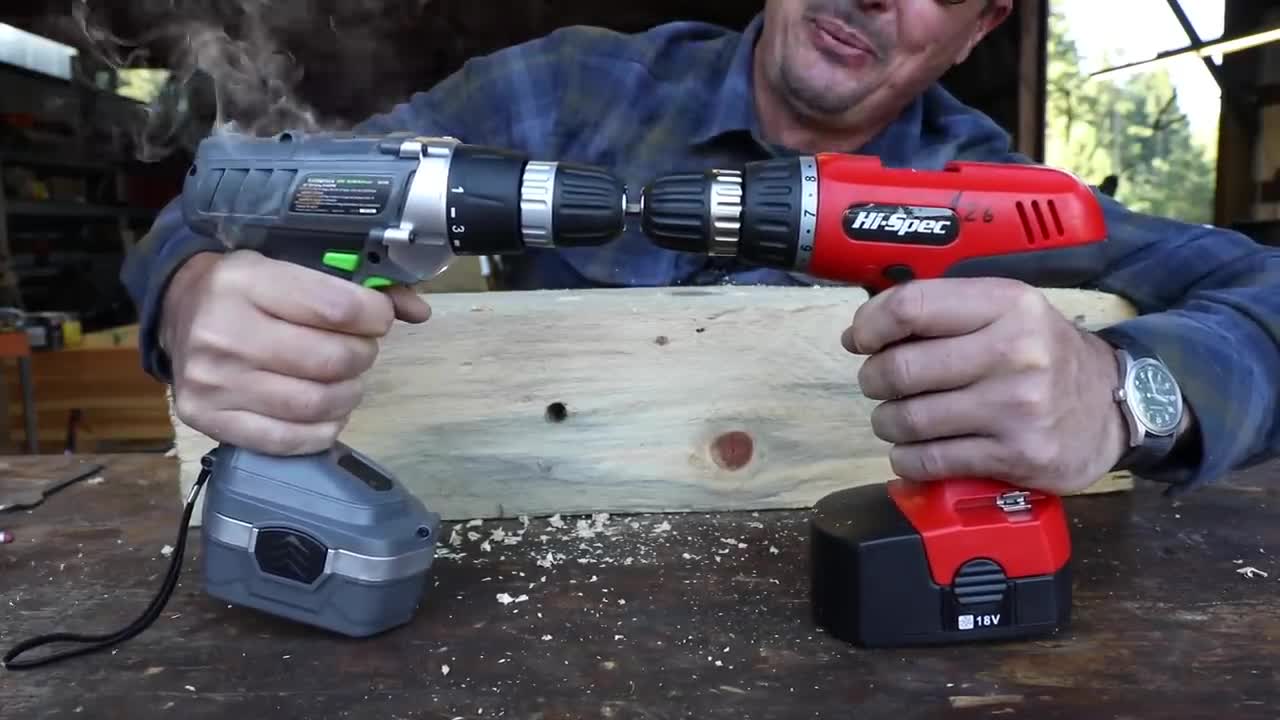 Testing of the cheapest cordless drill on Amazon