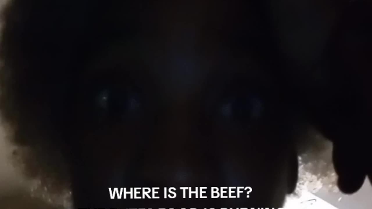 WHERE IS THE BEEF?