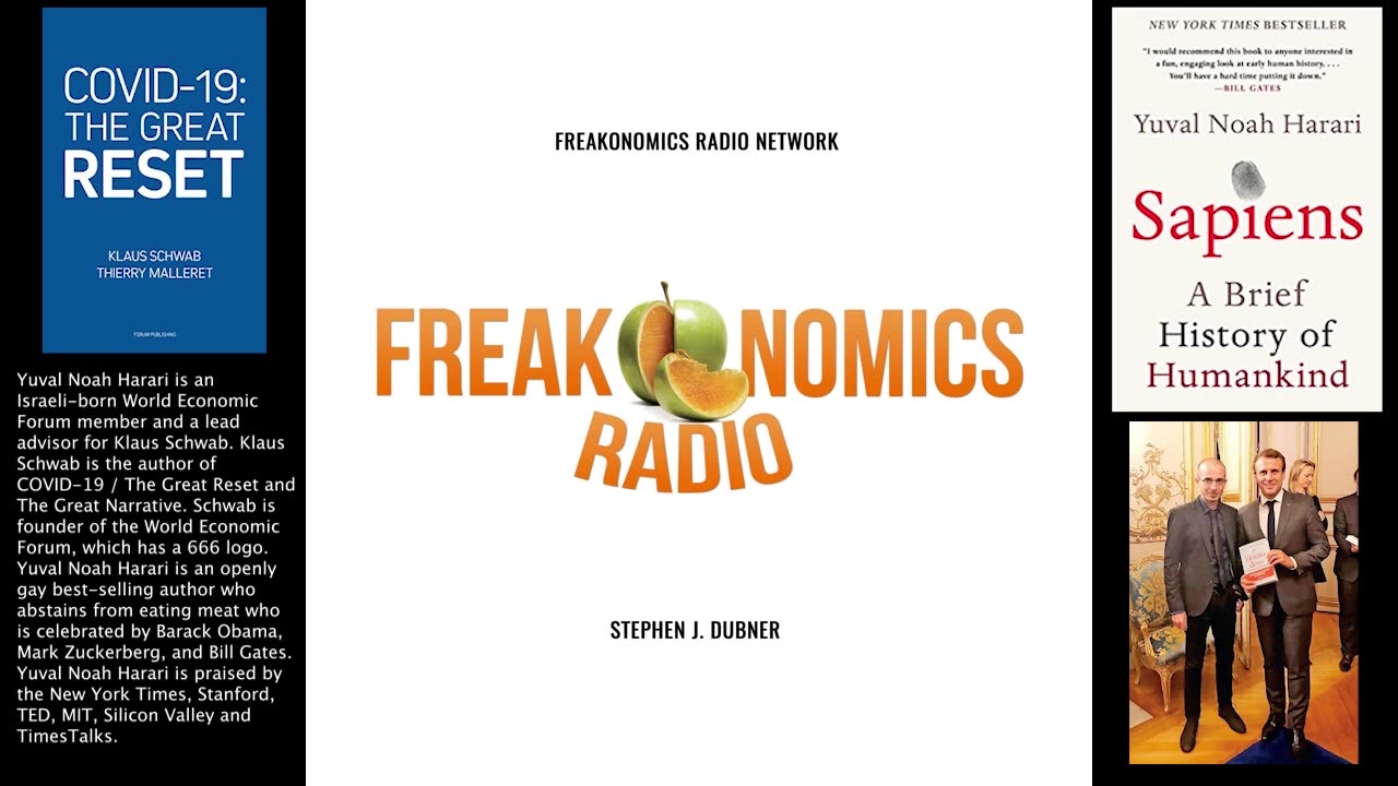 Yuval Noah Harari | Where Did Yuval Noah Harari Come From? Why Is He Praised by Obama, Zuckerberg & Gates? "If Millions of People Stop Believing In the Dollar It Loses All of Its Value."