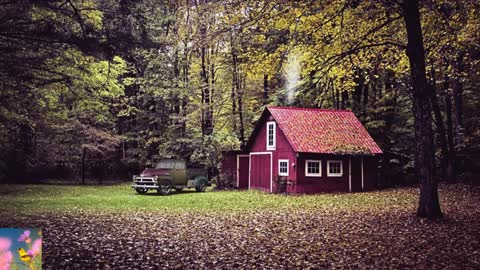 relaxing with fall