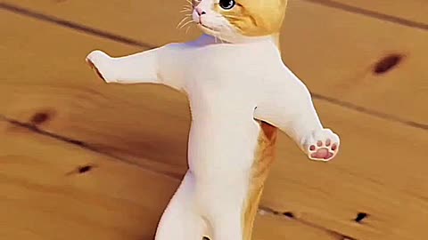 Ai dancing cat...follow for more content>>#funnyreels#aidancingcat#rumble