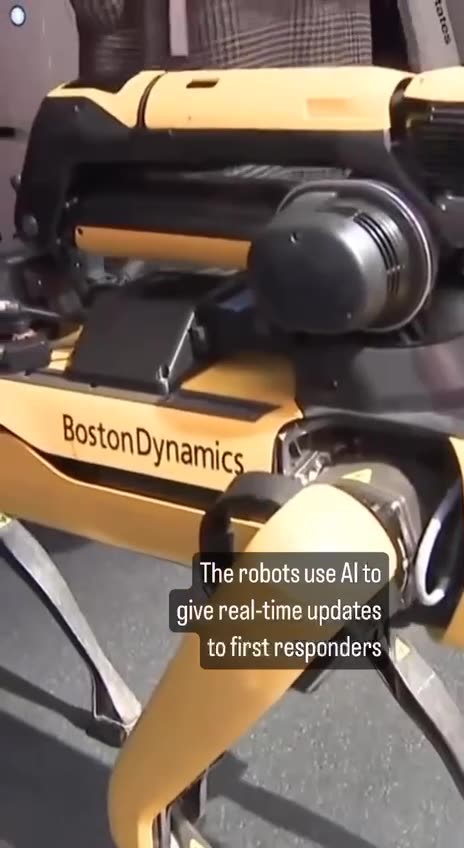 Defund the police for this?! So that humans are once more replaced by robots?!