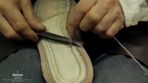 Cách GIÀY TÂY NAM GIA CÔNG THỦ CÔNG giày goodyear welt| WHOLE CUT GOODYEAR WELT