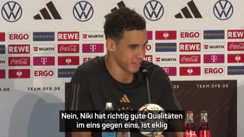 Kurioser Versprecher! Süle und Musiala bespaßen die DFB-PK