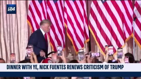 Trump under fire for dinner with Kanye West and Nick Fuentes