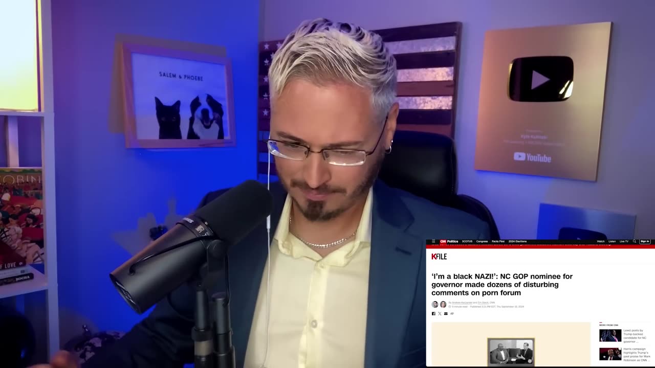 MAGA IMPLODES Over “BLACK N_ZI” Mark Robinson _ The Kyle Kulinski Show