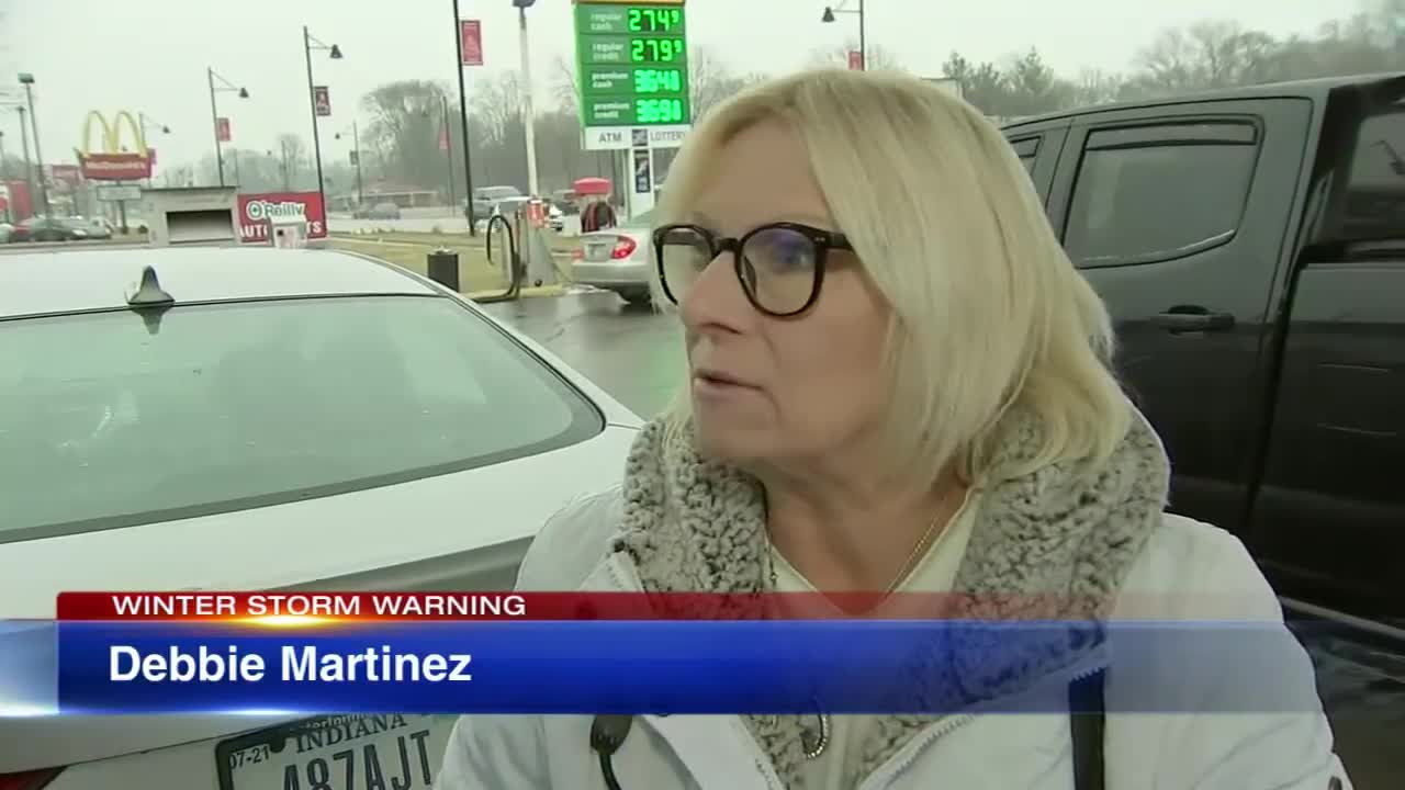 Crashes pile up in NW Indiana with Blizzard Warning in effect for some