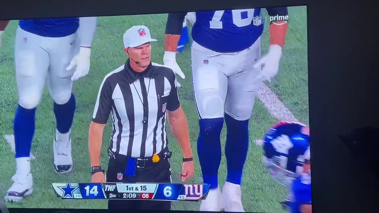are telling us the referees are from central casting?