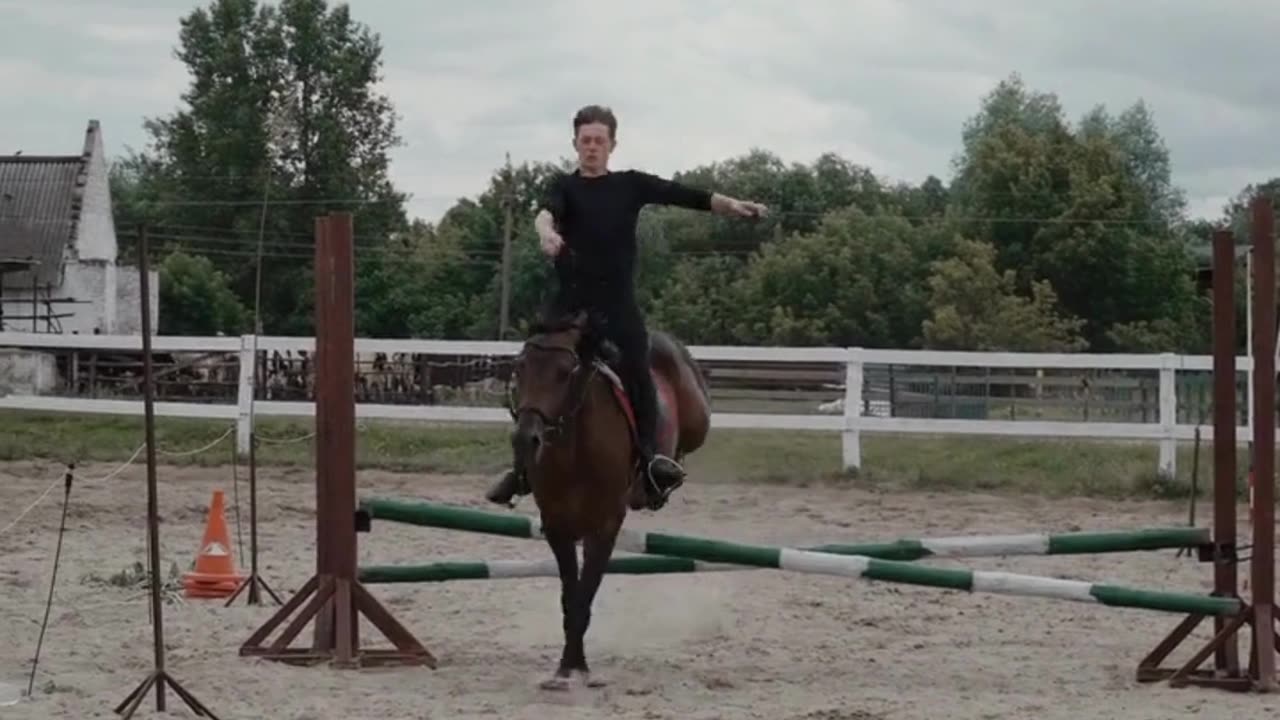 Horse jump Training Reel Trending