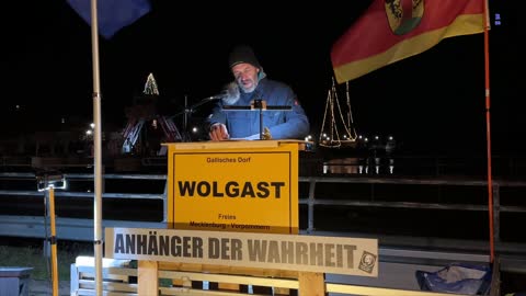 Wolgast - Stefan - Eröffnung und Redebeitrag 27-12-2022