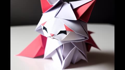 Origami Cat Picture ☯️