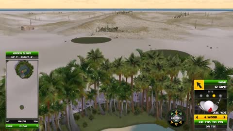 SH00TER McGAVIN Golden Tee Great Shot on Baja Ria!