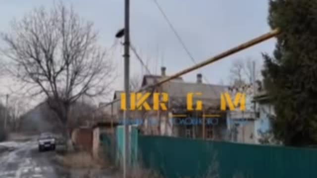 SU-25s flying over village