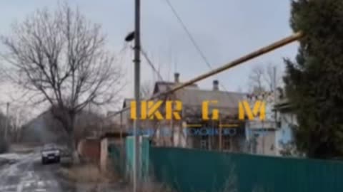 SU-25s flying over village