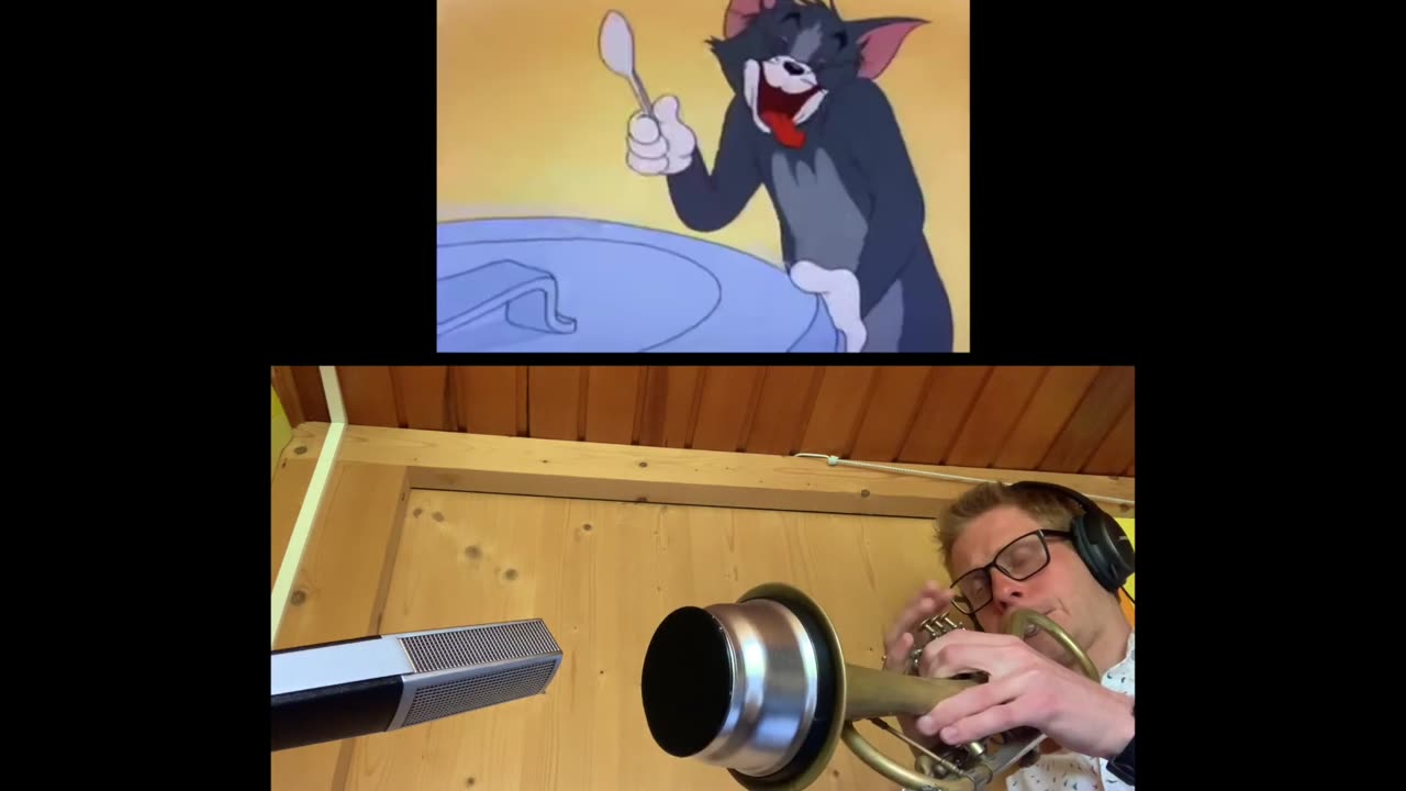 Tom and Jerry Music with Trumpt