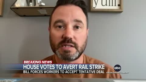 House votes to avert nationwide rail strike, bills heads to Senate