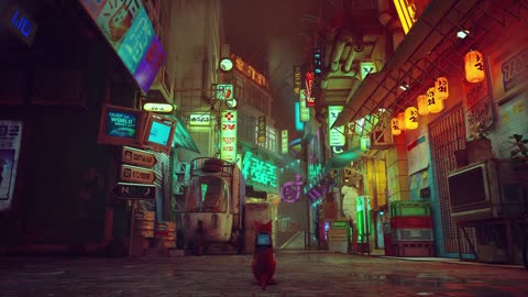 CITY NIGHT VIBES❗MELLOW CAT❗Lofi Sound Chill Hip Hop Music