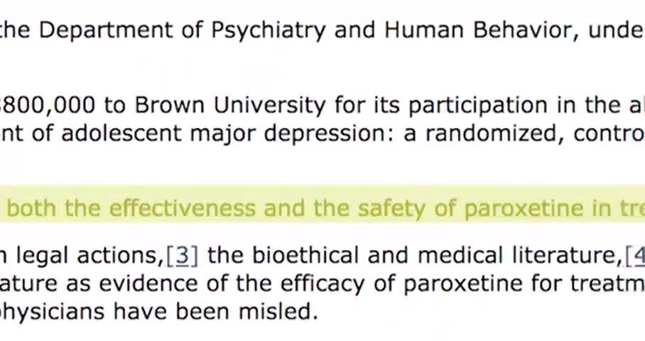 PHARMA PAYS TO BUY JOURNAL ARTICLES AND CREATE ILLUSION OF SAFE PRODUCTS