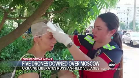 Russia claims it intercepted targeting drones masscow