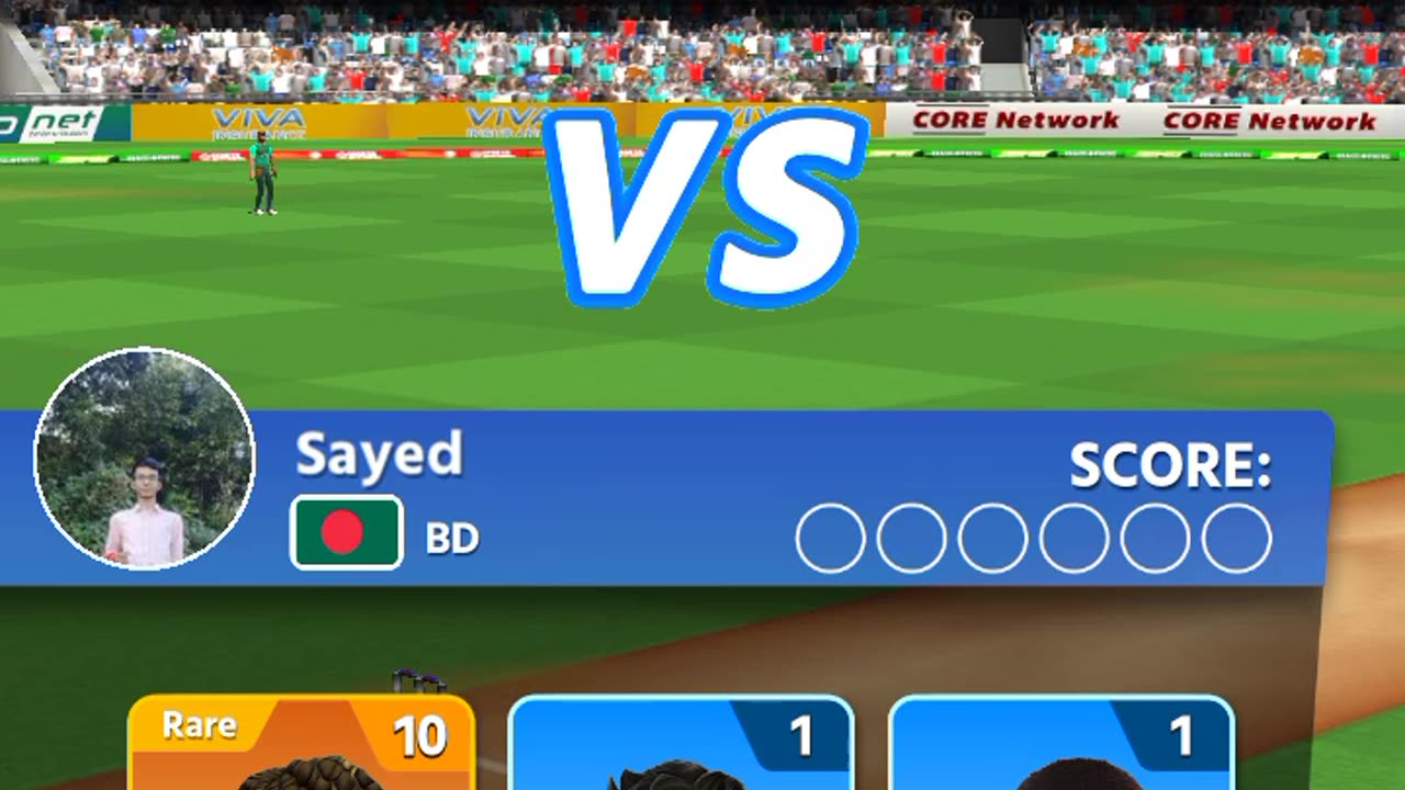 Opponent afraid my bowlers so he leave in cricket 😜