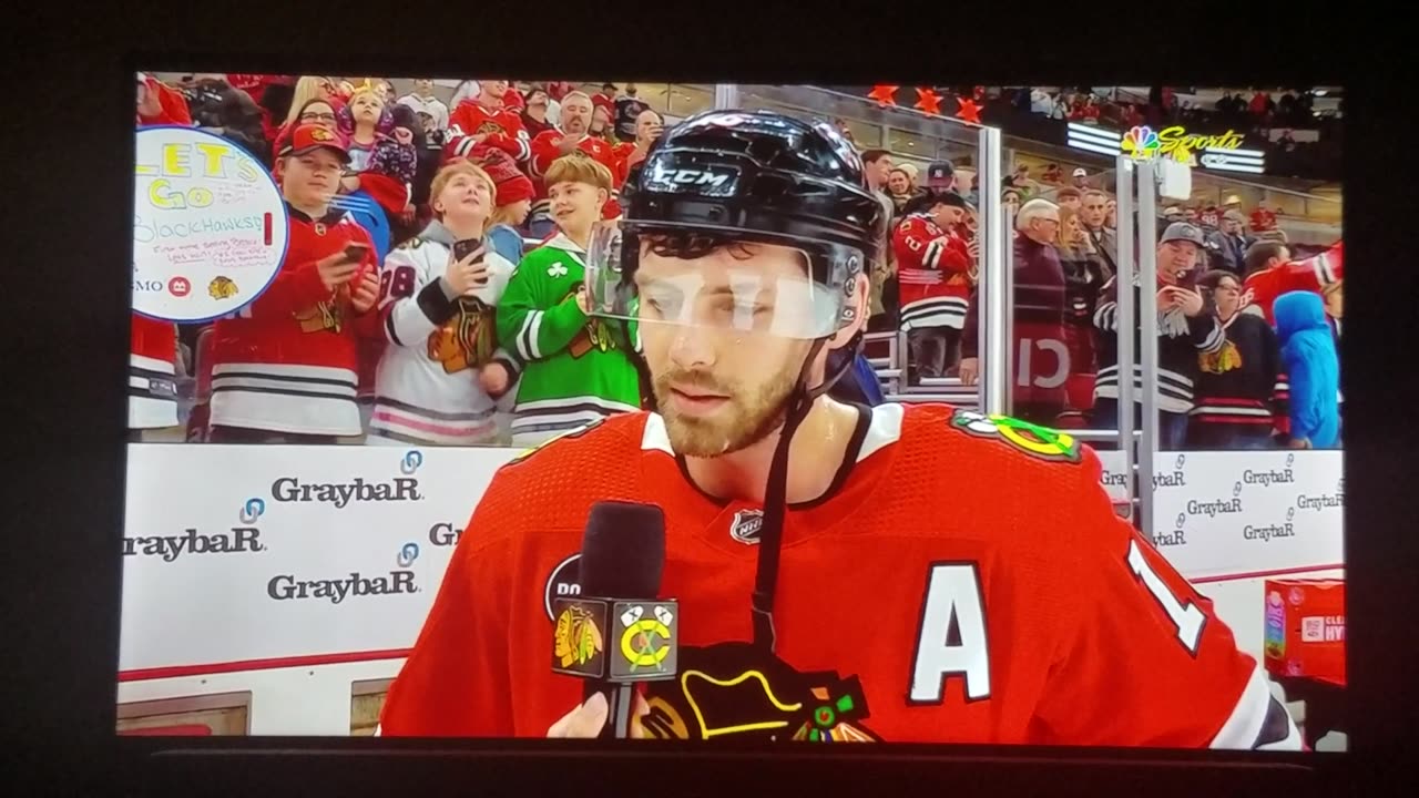 CGY vs CHI - Blackhawks Win 3-1