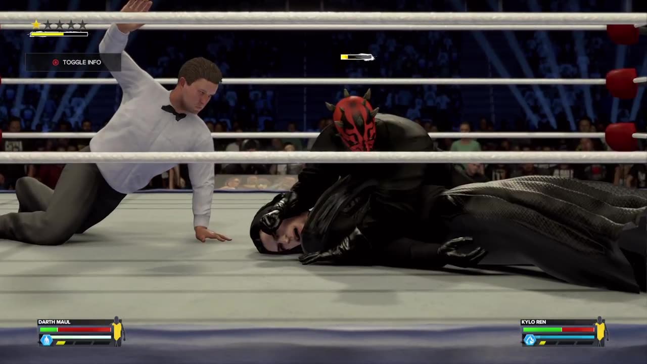 BlackMonkTheGamer - WWE 2K24: Darth Maul VS Kyloren