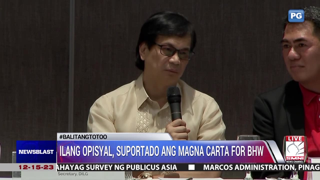 Ilang opisyal, suportado ang Magna Carta for BHW