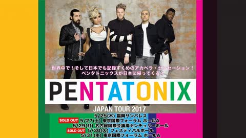 PENTATONIX video message to Japanese fans