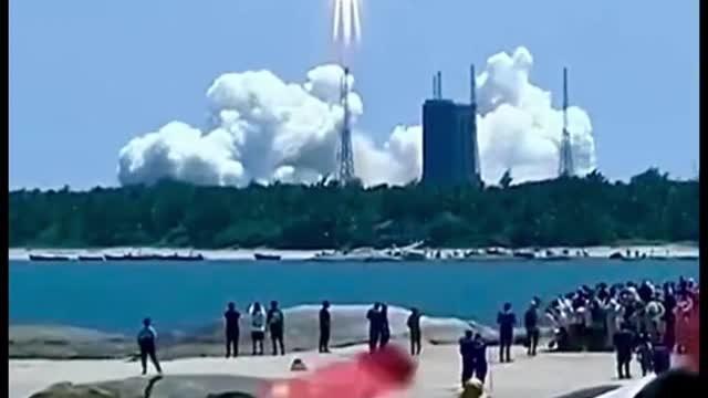 Successful launch of rocket