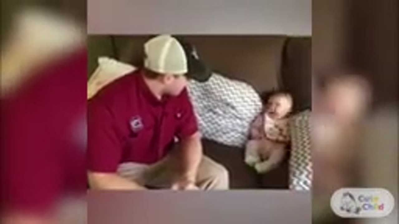 Funny Baby Laughing Video