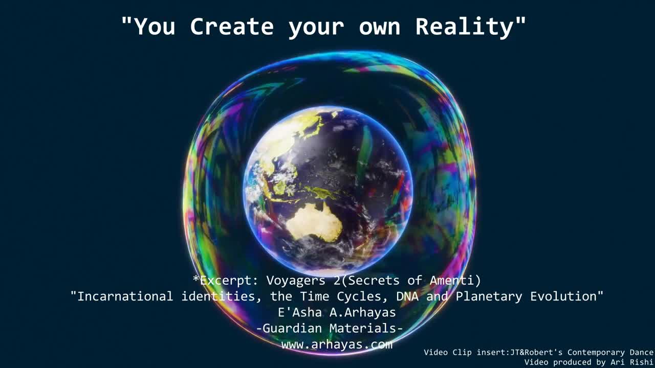 YOU CREATE YOUR OWN REALITY