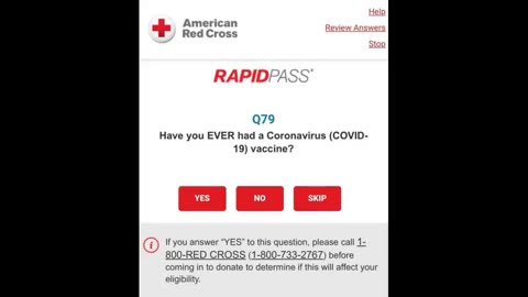 Chris Sky - Red Cross NOW admits covid vaccinated may NOT BE eligible to donate blood