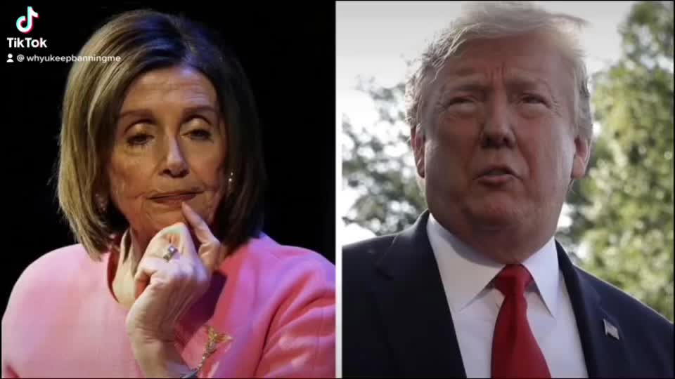 Trump shuts down Pelosi