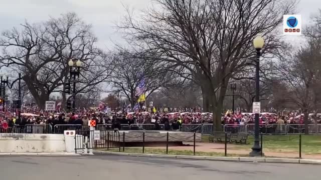 HAPPENING NOW: Historic crowds in Washington DC in support of President Trump!