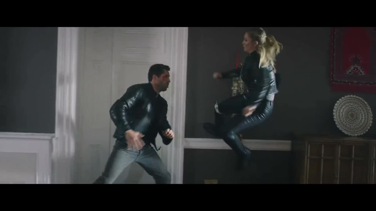 Scott Adkins vs Amy Johnston Fight Scene