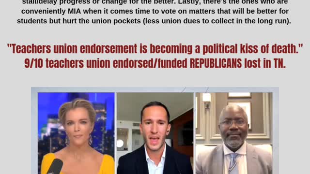 Teachers union endorsement is becoming a political kiss of death.