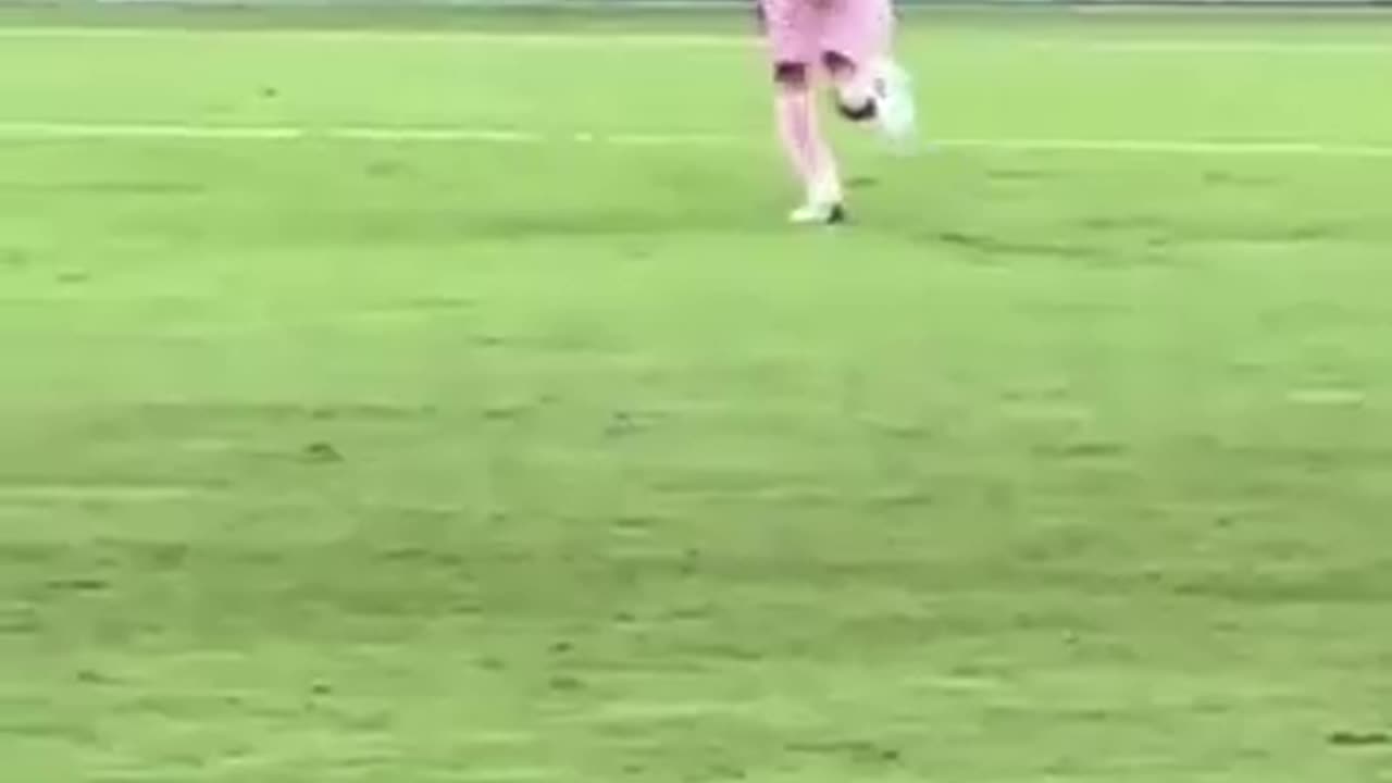 Messi's movement before his goal vs Nashville SC