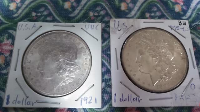 (1) Collectable coins for beginners The USA Morgan Dollar