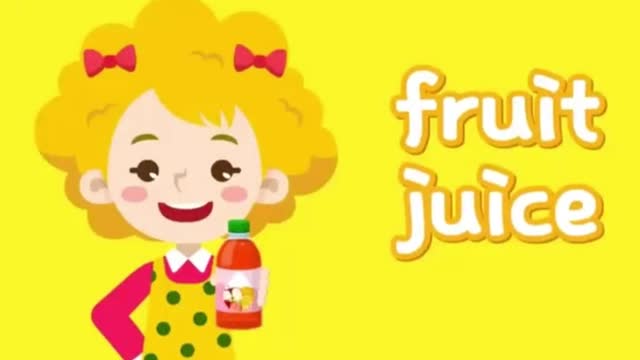 Children's Animation # Drinks What drinks do you know?