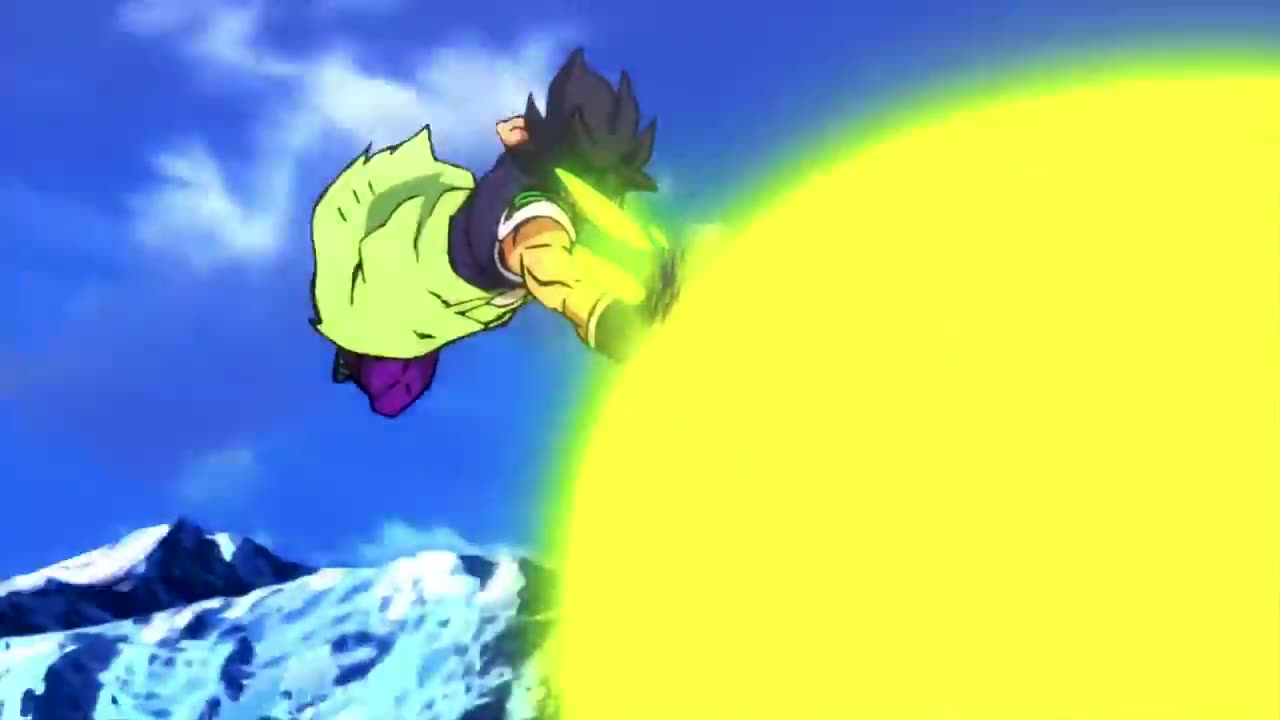 Goku vs broly Dragon ball Super Blu-Ray