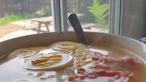 Mouthwatering Ramen soup