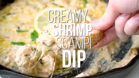 bright flavors of the Italian classic shrimp scampi